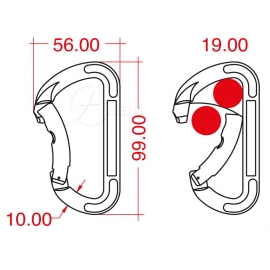 Indoor Bent Gate "D" Shape