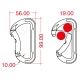 Indoor Bent Gate "D" Shape