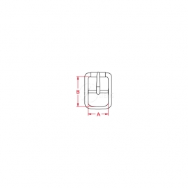 Center Bar Buckle Roller 175