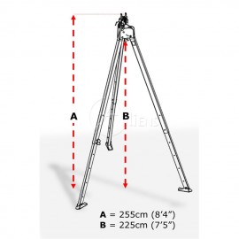Mobiler Anschlagpunkt - Dreibein Tripod