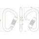 HMS Karabiner Aliens Twistlock