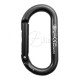 Karabiner Oval Alu Straight Gate
