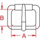 Simple Buckle Roller 186