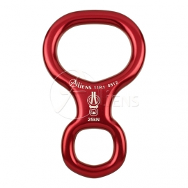 Abseilachter Alu Aliens SMALL