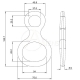 Abseilachter Alu Aliens SMALL