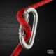 Stahlkarabiner X-LARGE CARBON