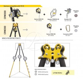 Halterung PAD100-310 für CRW 200