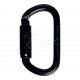 Stahlkarabiner Oval TriLock
