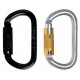 Stahlkarabiner Oval TriLock