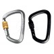 Stahlkarabiner D Screw