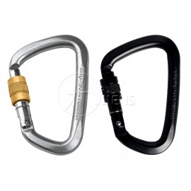 Stahlkarabiner D Screw